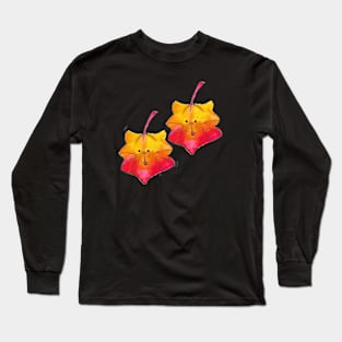 Autumn colored leaves Long Sleeve T-Shirt